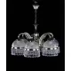 Candelabru Alama, Cristale, Bohemia, E27, LA010099CE, Crystal