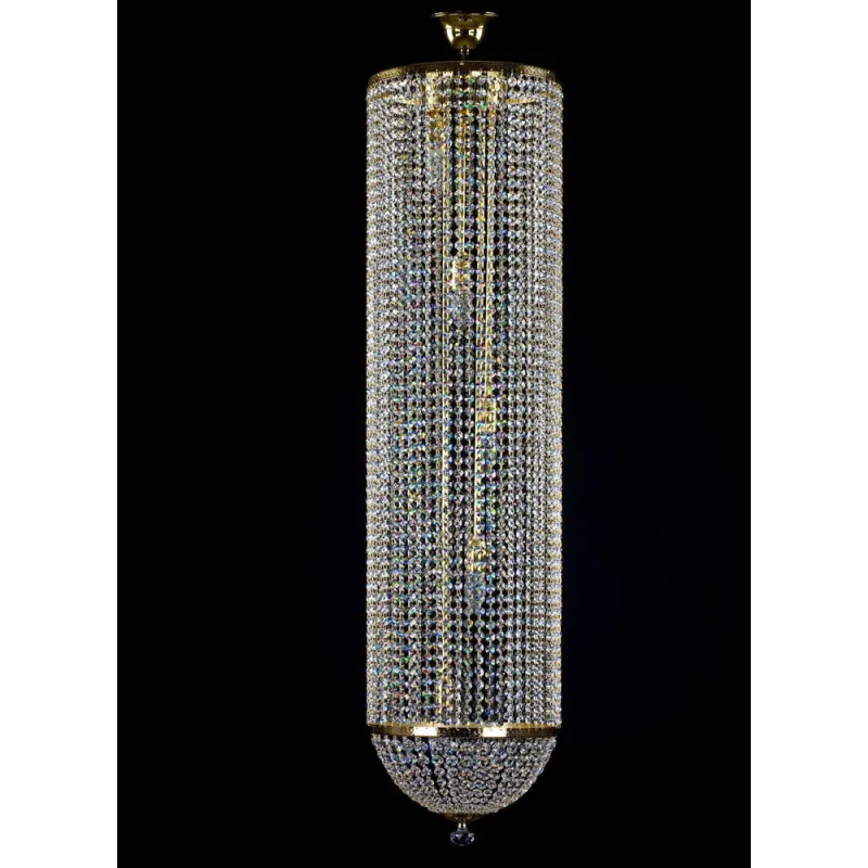 Plafoniera Cristale, Drum, Bohemia, E14, LB010010CE, Crystal