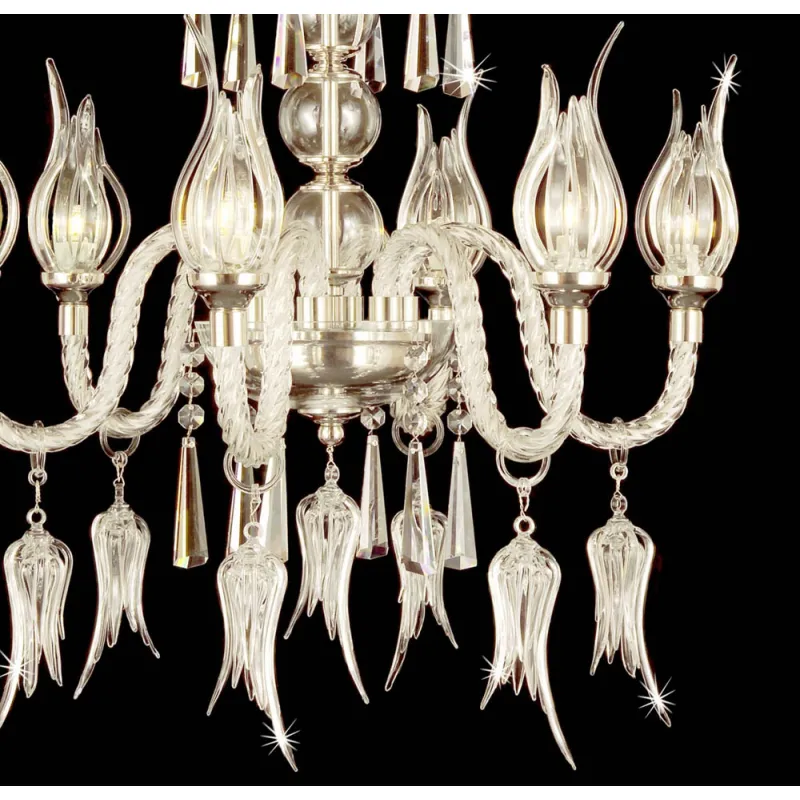 Candelabru Cristal, Bohemia, G9, LB01040500630SKN147SA, Crystal