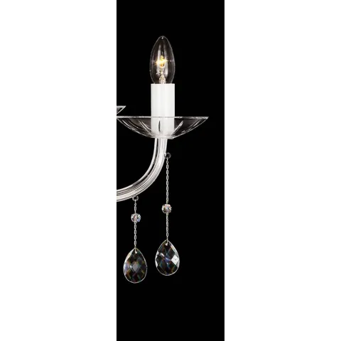 Candelabru Cristale, Sticla, Bohemia, E14, LB01040500658P505, Crystal