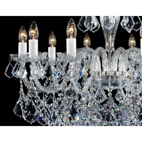 Candelabru Cristale, lux, Bohemia, E14, LB01040501077HK1081SW, Crystal