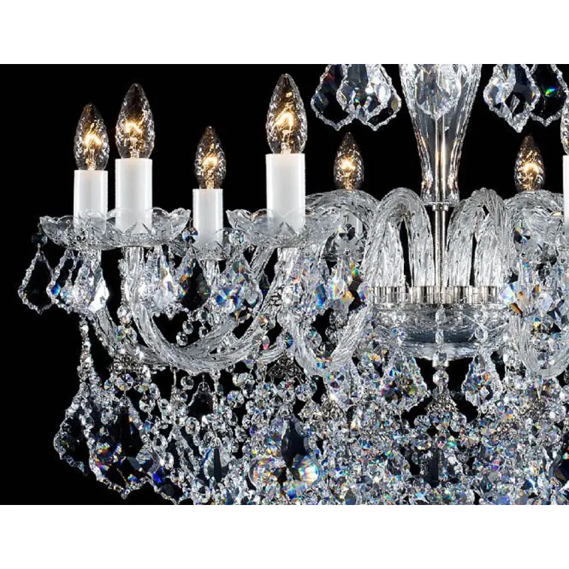 Candelabru Cristale, lux, Bohemia, E14, LB01040501077HK1081SW, Crystal