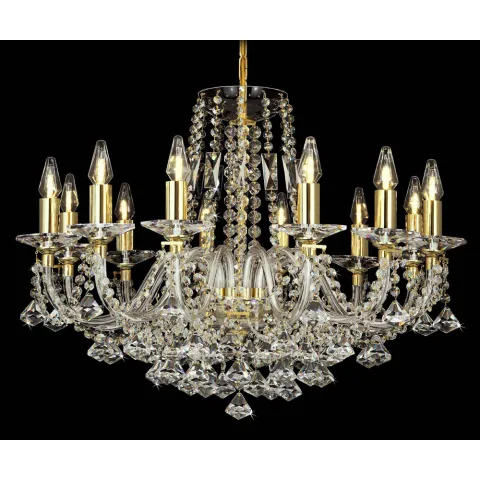 Candelabru Cristale, Bohemia, E14, LB01040501239P415S, Crystal