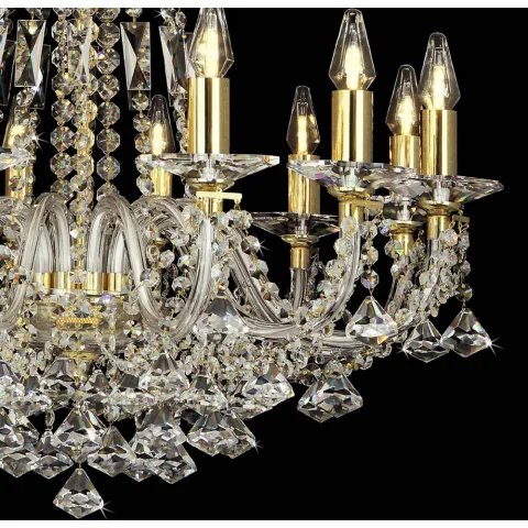 Candelabru Cristale, Bohemia, E14, LB01040501239P415S, Crystal