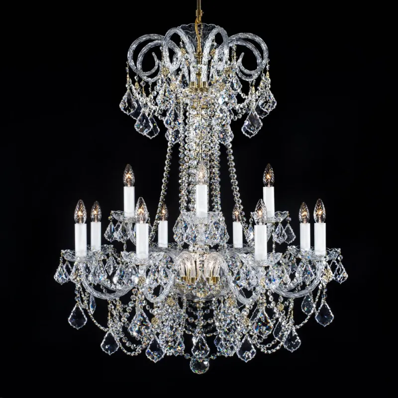 Candelabru Cristale, lux, Bohemia, E14, LB01040501685HK108S, Crystal