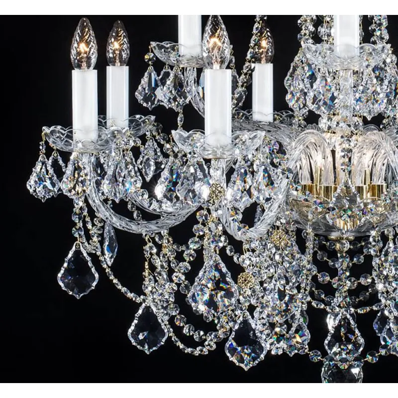 Candelabru Cristale, lux, Bohemia, E14, LB01040501685HK108S, Crystal