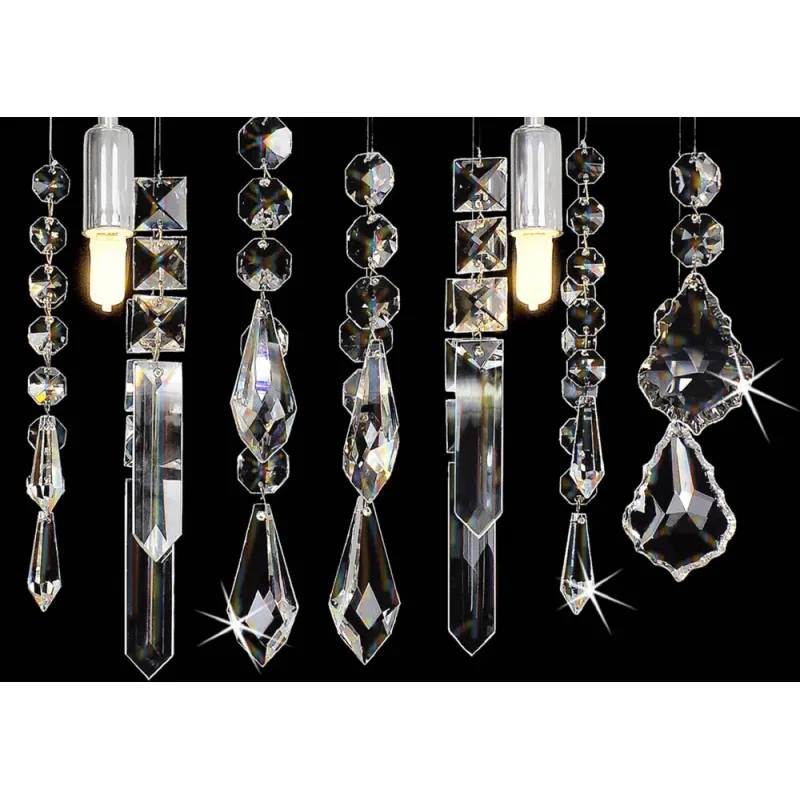 Candelabru Cristale, Modern, Bohemia, G9, LB01060800282, Crystal