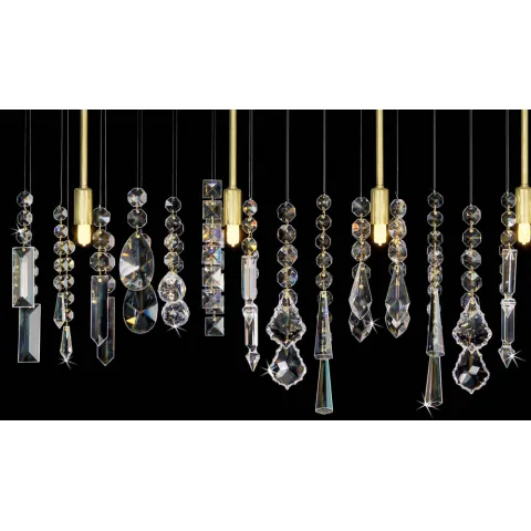 Candelabru Cristale, Modern, Bohemia, G9, LB01060800581, Crystal