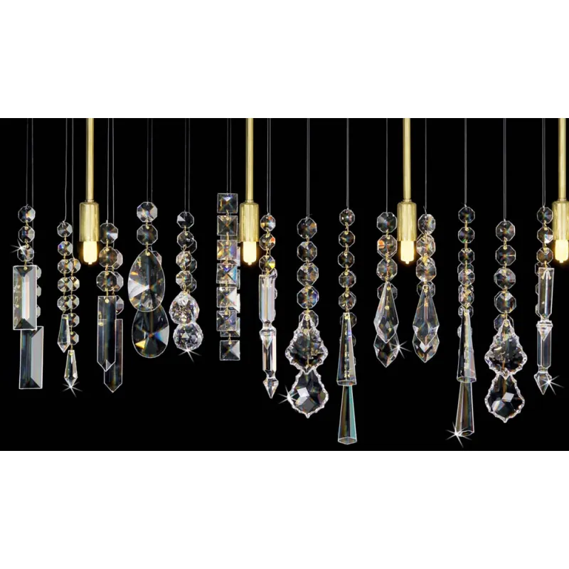 Candelabru Cristale, Modern, Bohemia, G9, LB01060800581, Crystal