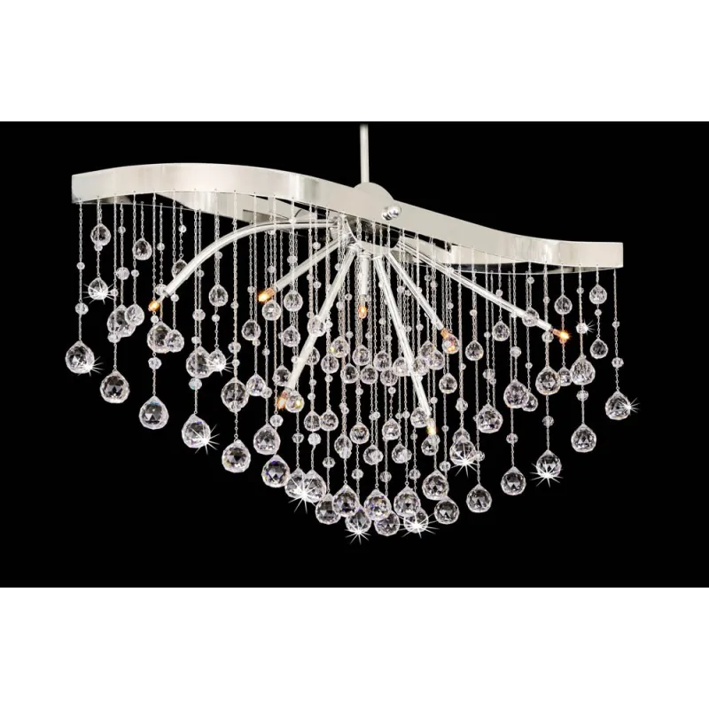 Candelabru Cristale, Modern, Bohemia, G9, LB010608007143N701, Crystal
