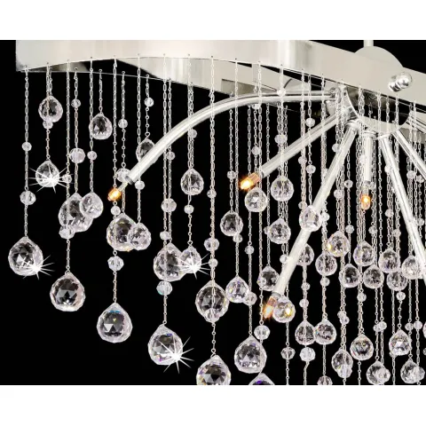 Candelabru Cristale, Modern, Bohemia, G9, LB010608007143N701, Crystal