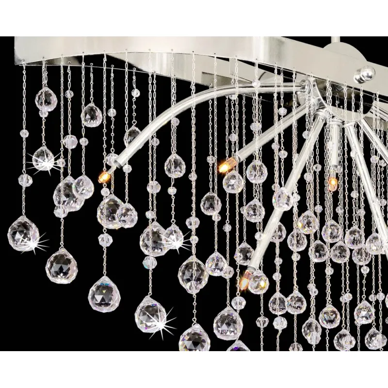 Candelabru Cristale, Modern, Bohemia, G9, LB010608007143N701, Crystal