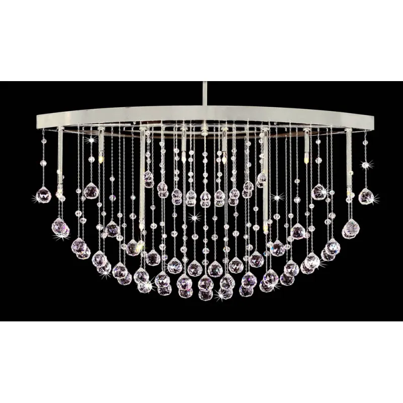 Candelabru Cristale, Modern, Bohemia, G9, LB010608008128N701, Crystal