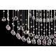 Candelabru Cristale, Modern, Bohemia, G9, LB010608008128N701, Crystal