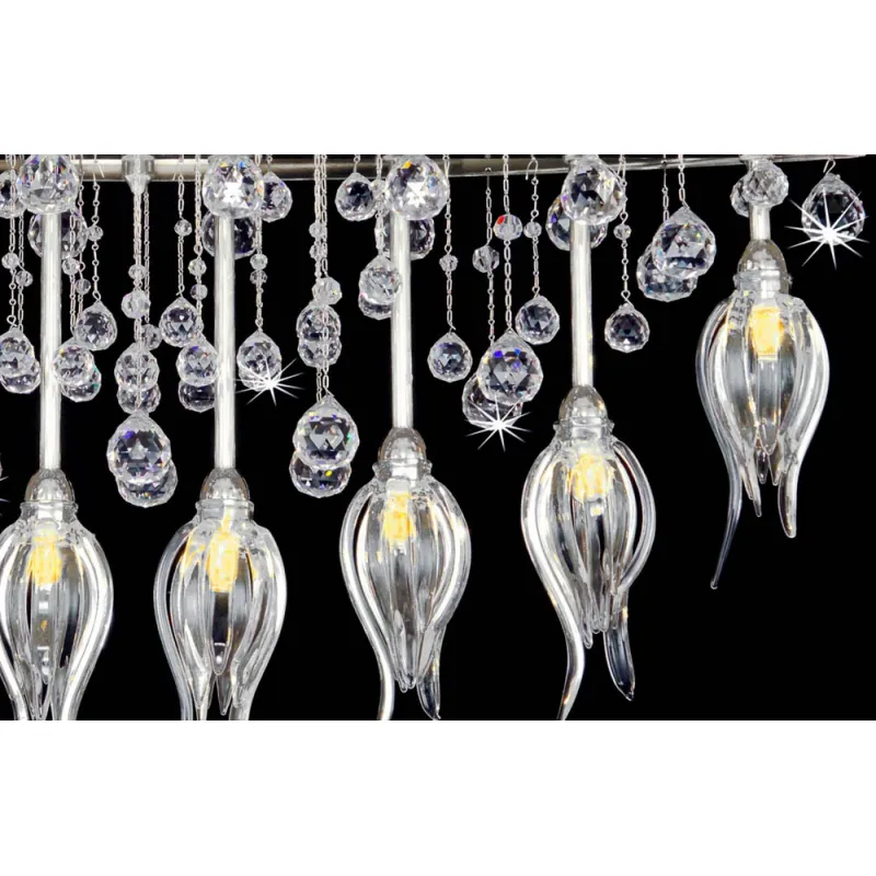 Candelabru Cristale, Modern, Bohemia, G9, LB01060800842N701, Crystal