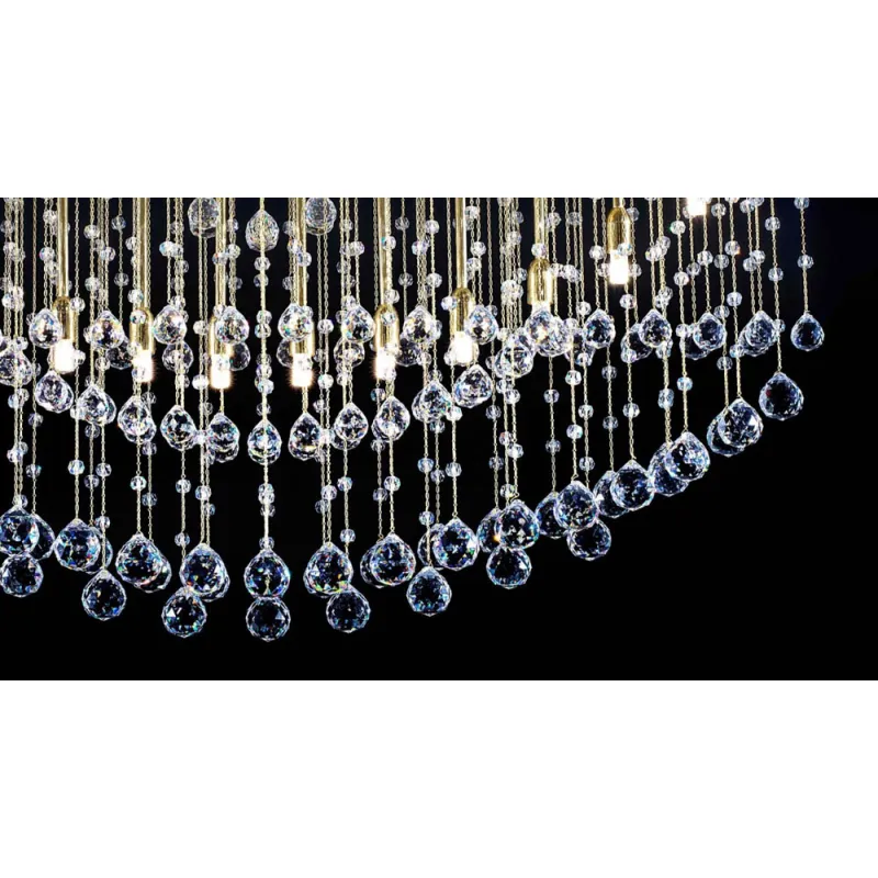 Candelabru Cristale, Modern, Bohemia, G9, LB010608012112701, Crystal
