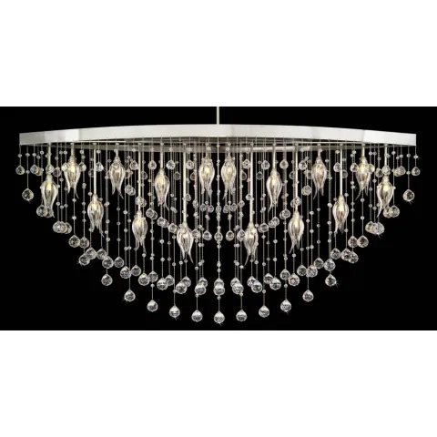 Candelabru Cristale, Modern, Bohemia, G9, LB01060801656N701K, Crystal