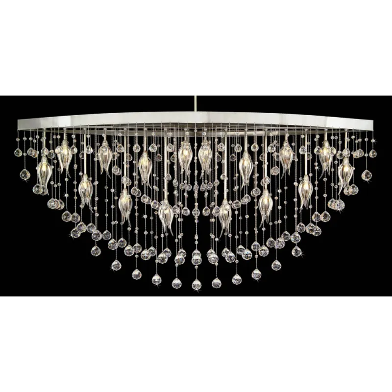Candelabru Cristale, Modern, Bohemia, G9, LB01060801656N701K, Crystal