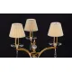 Veioza Cristale BRASS BEIGE, Bohemia, E14, LL010CH03S, Crystal