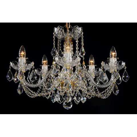 Candelabru Cristale, Bohemia, E14, LL010CH05N-CRYSTAL-SP, Crystal