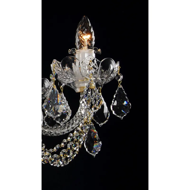 Candelabru Cristale, Bohemia, E14, LL010CH05N-CRYSTAL-SP, Crystal