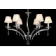 Candelabru Alama, Cristale, Bohemia, E14, LL010CH06Sirm, Crystal