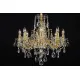 Candelabru Cristale, Bohemia, E14, LL010CH08-COATED-CRYSTAL-D, Crystal