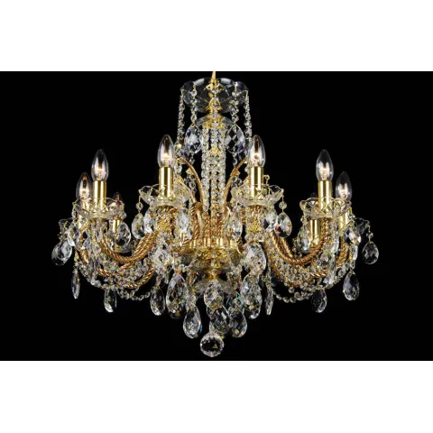 Candelabru Cristale, Bohemia, E14, LL010CH10-COATED-CRYSTAL-D, Crystal
