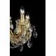 Candelabru Cristale, Bohemia, E14, LL010CH10-COATED-CRYSTAL-D, Crystal
