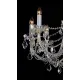 Candelabru Cristale, Bohemia, E14, LL010CH10-CRYSTAL-XL, Crystal