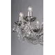 Candelabru Cristale, Bohemia, E14, LL010CH12-COATED-CRYSTAL-NBNS, Crystal