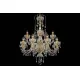 Candelabru Cristale, Sticla, Bohemia, E14, LL010CH12OLA, Crystal