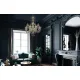 Candelabru Cristale, Sticla, Bohemia, E14, LL010CH12OLA, Crystal