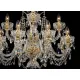 Candelabru Cristale, Sticla, Bohemia, E14, LL010CH12OLA, Crystal