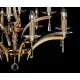 Candelabru Alama, Cristale, Bohemia, E14, LL010CH12, Crystal