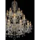 Candelabru Cristale, Bohemia, E14, LL010CH24DG, Crystal