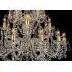 Candelabru Cristale, Bohemia, E14, LL010CH24DG, Crystal