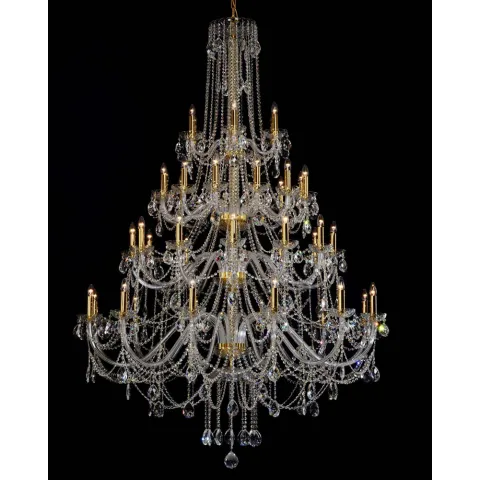 Candelabru Cristale, Bohemia, E14, LL010CH42-CRYSTAL-XLG-LONG, Crystal