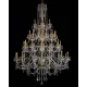 Candelabru Cristale, Bohemia, E14, LL010CH42-CRYSTAL-XLG-LONG, Crystal