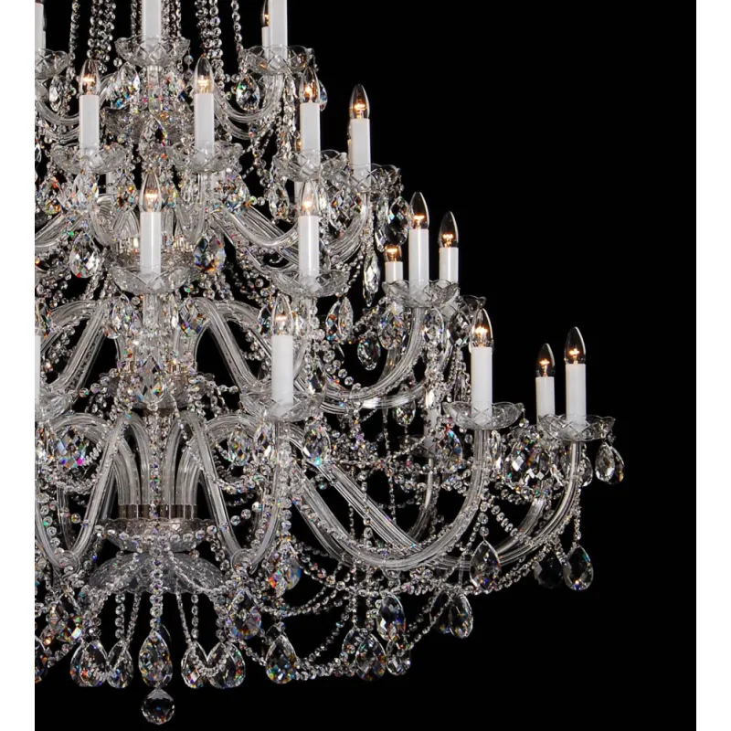 Candelabru Cristale, Bohemia, E14, LL010CH42, Crystal