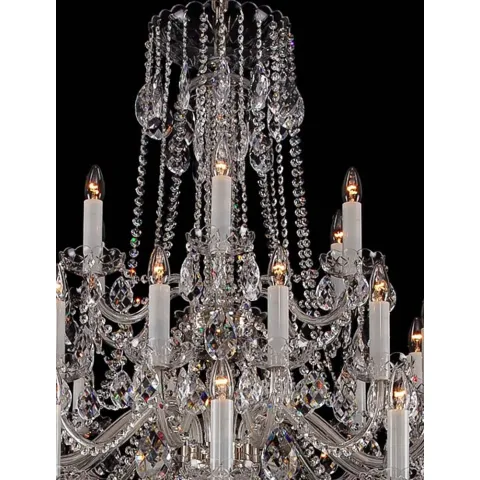 Candelabru Cristale, Bohemia, E14, LL010CH42, Crystal