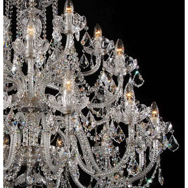 Candelabru Cristale, Bohemia, E14, LU010CH24SW, Crystal