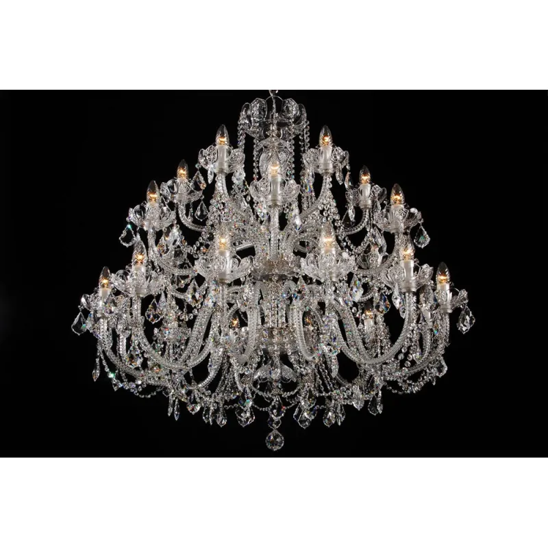 Candelabru Cristale, Bohemia, E14, LU010CH24SW, Crystal