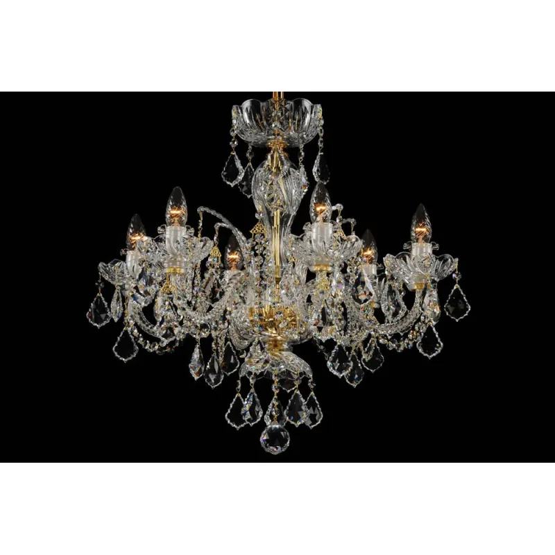 Candelabru Cristale, Bohemia, E14, LU010CH6SW, Crystal