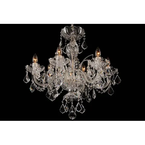 Candelabru Cristale, Bohemia, E14, LU010CH6SW, Crystal
