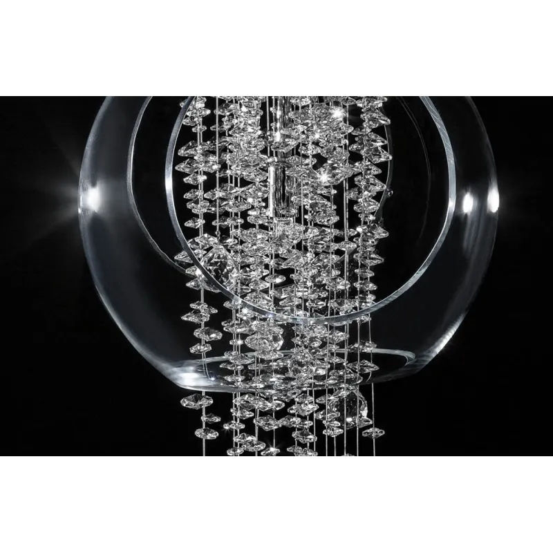 Plafoniera Cristale, Modern, Bohemia, E27, LV010011C, Crystal