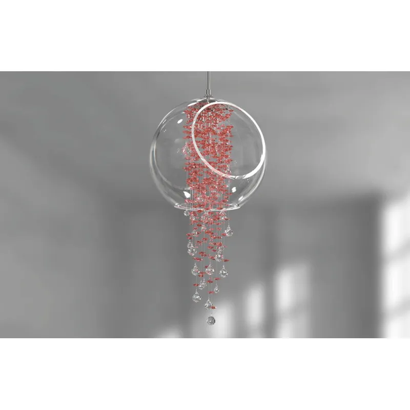 Plafoniera Cristale, Modern, Bohemia, E27, LV010011C, Crystal