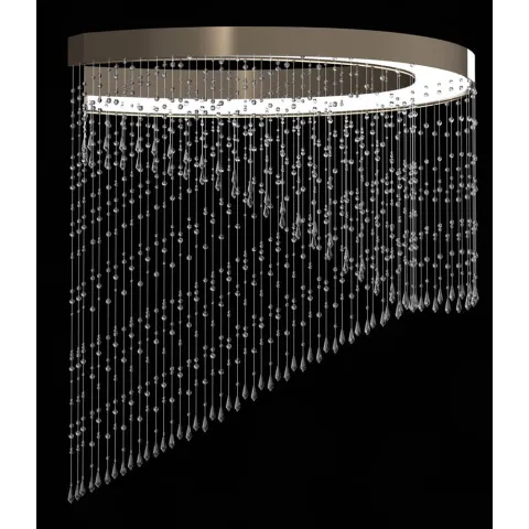 Plafoniera Cristale, Design, Bohemia, LED, LV010015, Crystal