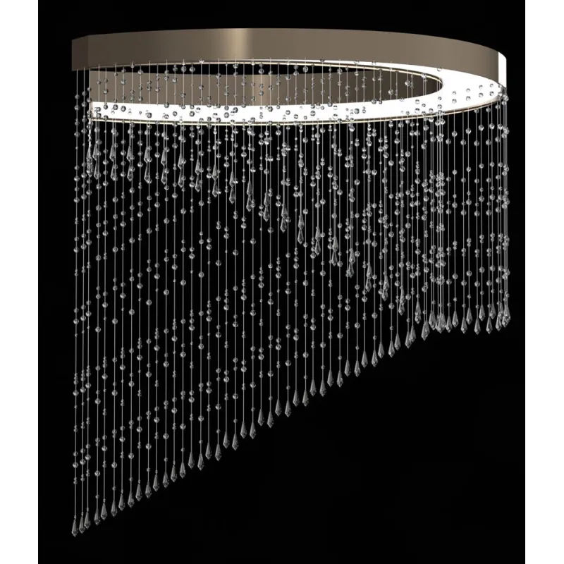 Plafoniera Cristale, Design, Bohemia, LED, LV010015, Crystal