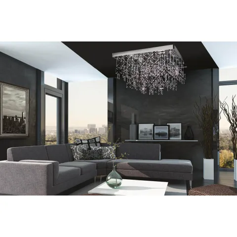 Plafoniera Cristale, Design, Bohemia, LED, LV010021, Crystal